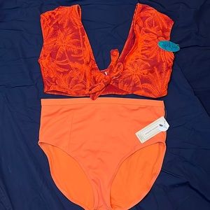 2 piece bathing suit